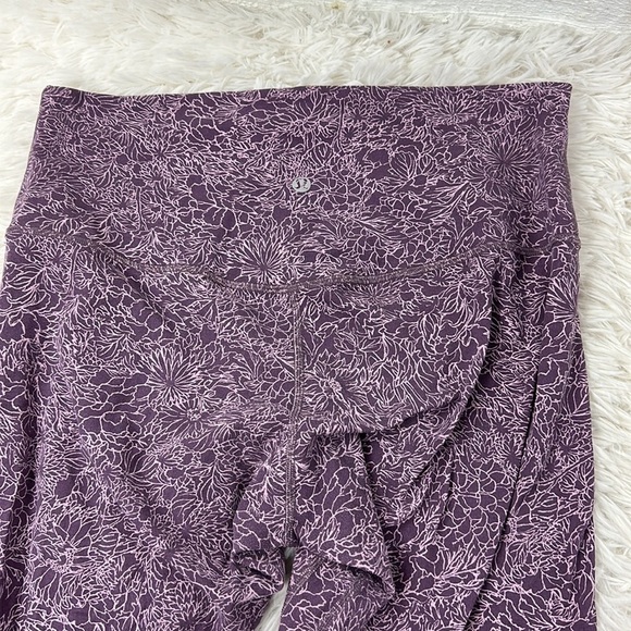 Lululemon Align Crop *21" Arabesque Antoinette Smoky Quartz - Picture 7 of 7